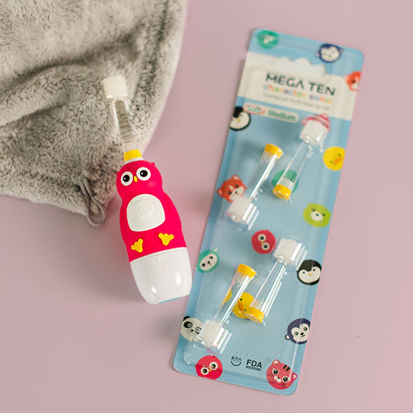 360° 兒童聲波牙刷全配組