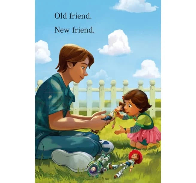 玩具總動員4:老朋友新朋友 — 迪士尼雙語繪本 STEP 1