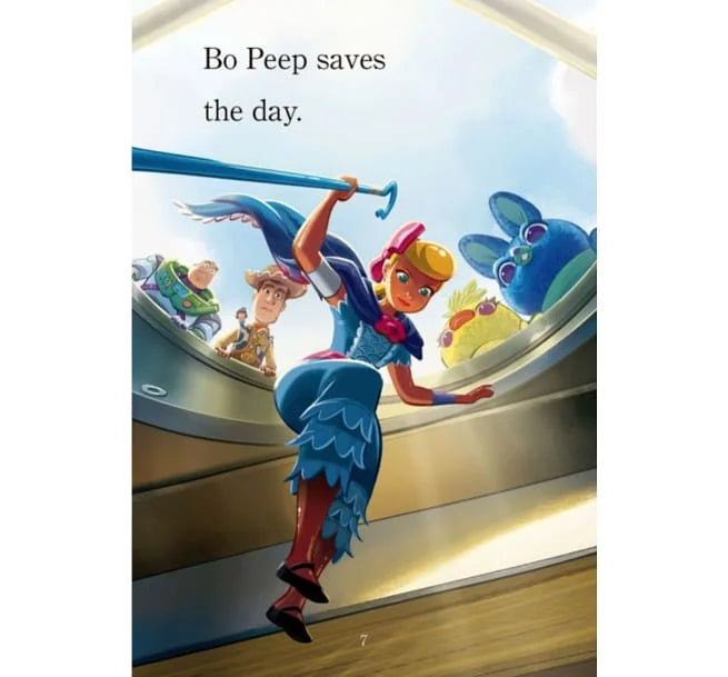 玩具總動員4:老朋友新朋友 — 迪士尼雙語繪本 STEP 1