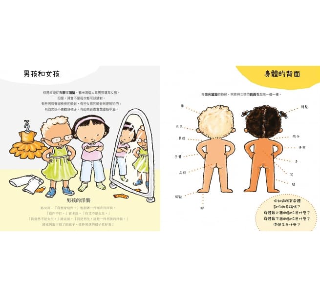 孩子的性別啟蒙繪本:這就是我的身體