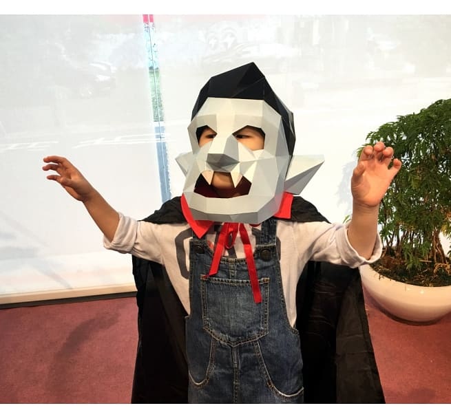 Crazy Halloween:吸血鬼立體大面具