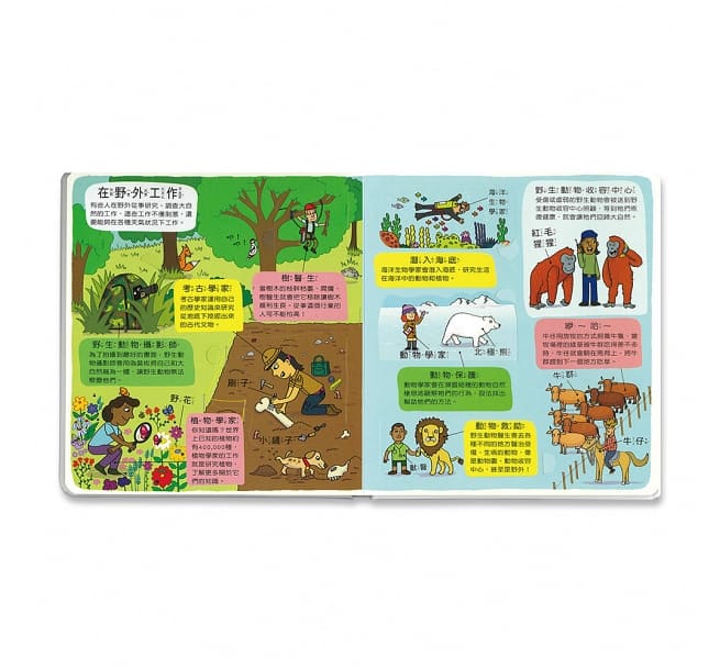 翻!職業(圖解百科翻翻書)