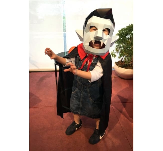 Crazy Halloween:吸血鬼立體大面具