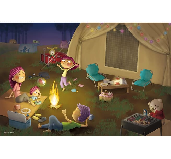 神奇帳篷:暖心情緒繪本