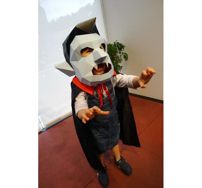 Crazy Halloween:吸血鬼立體大面具