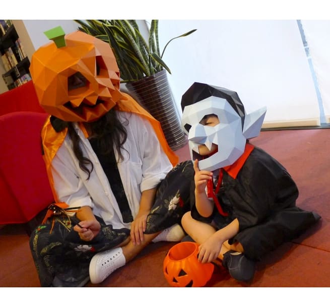 Crazy Halloween:吸血鬼立體大面具