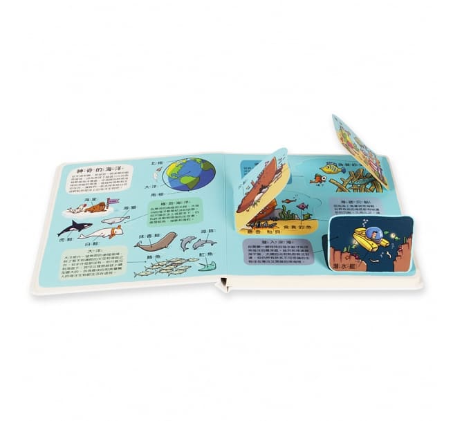 翻!海洋(圖解百科翻翻書)