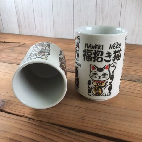 Maneki Neko Sushi Teacup – 9.5 oz