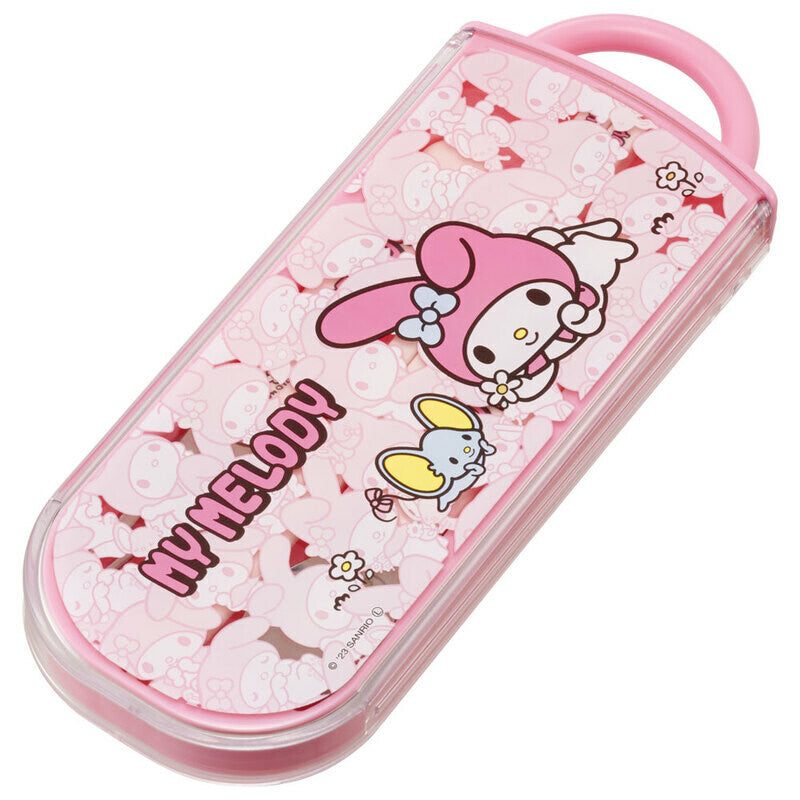 My Melody Stainless Steel Portable Cutlery Trio Set