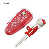 Hello Kitty Deluxe Training Chopsticks with Case (Red)