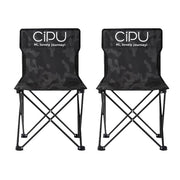 CiPU Ultra Lightweight Folding Chair (Pack of 2) 摺疊椅 - Black Camo