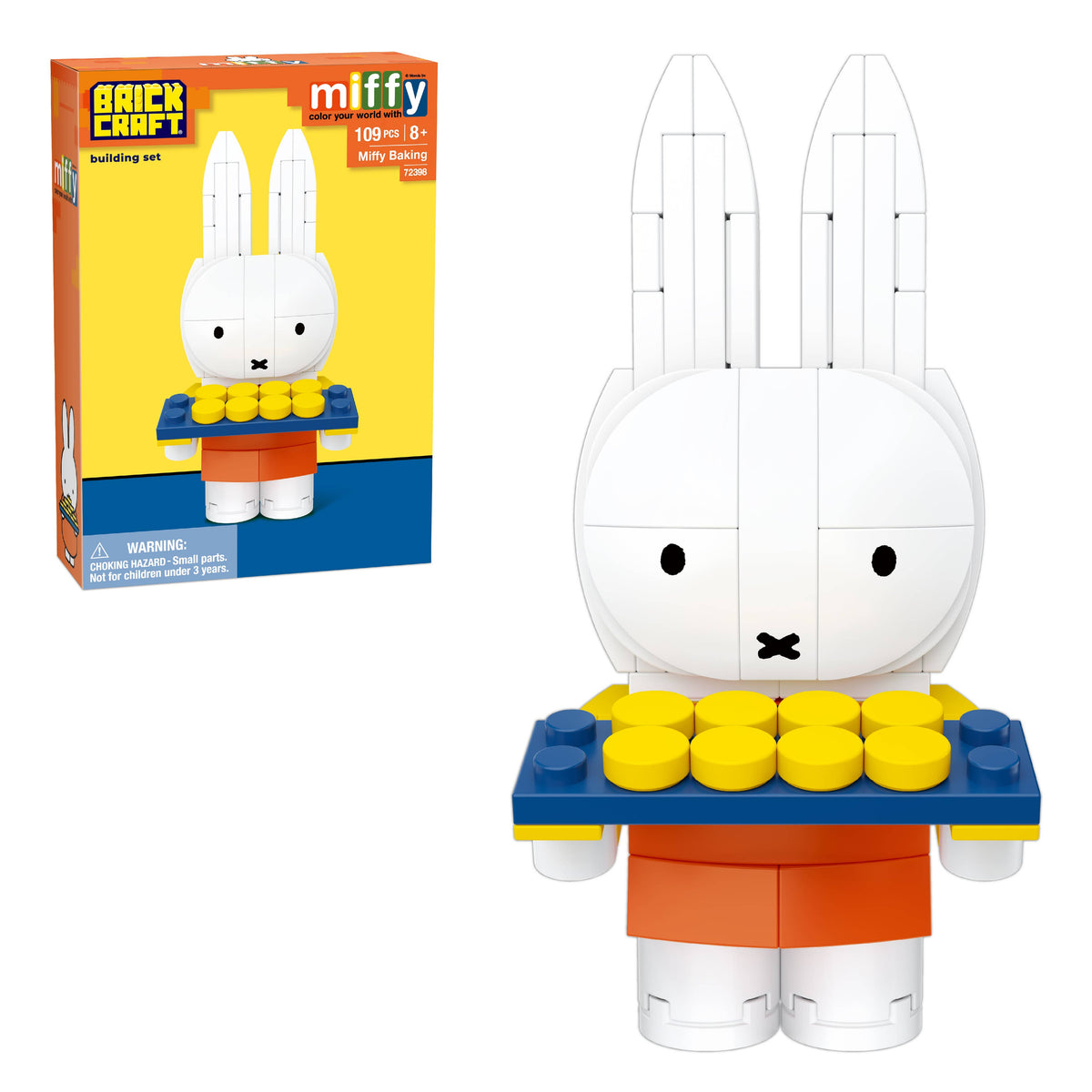 Brickcraft Miffy 米飛兔烘焙造型積木組（109 片）