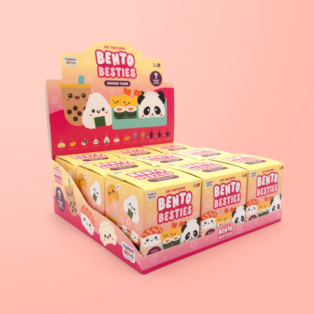 Bento Besties 亞洲美食｜絨毛吊飾盲盒