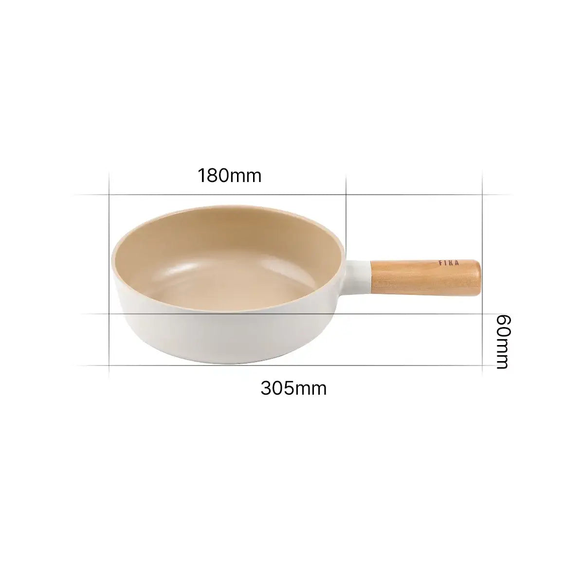 Fika 7" Ceramic Baby Wokpan