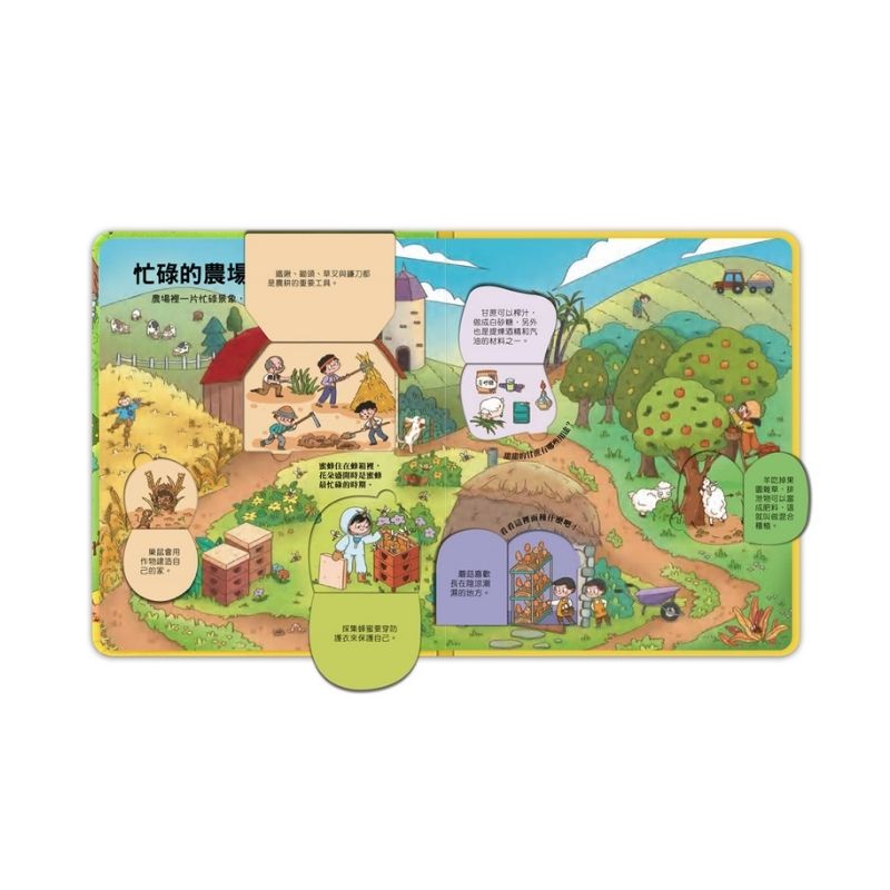 百問百答圖解翻翻書：揭祕農場