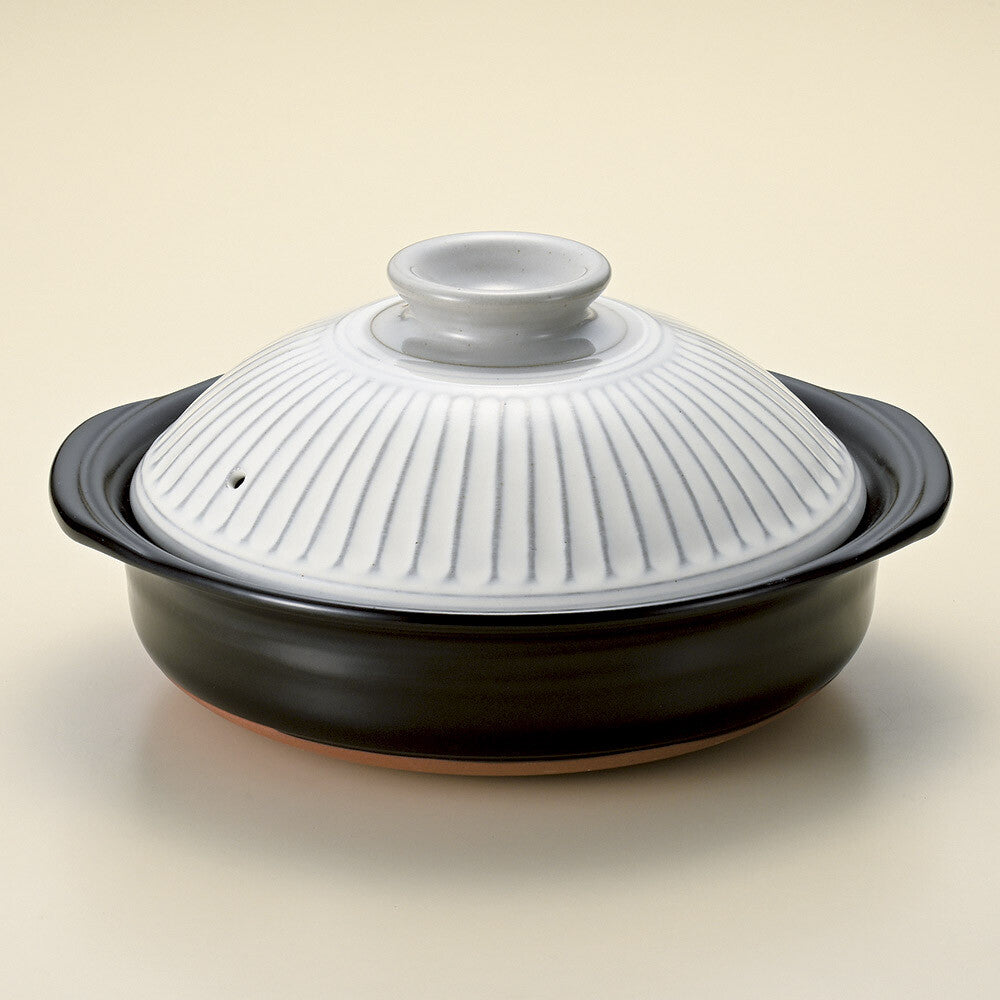 Kikka Chrysanthemum Donabe Clay Pot  (Multiple Sizes)