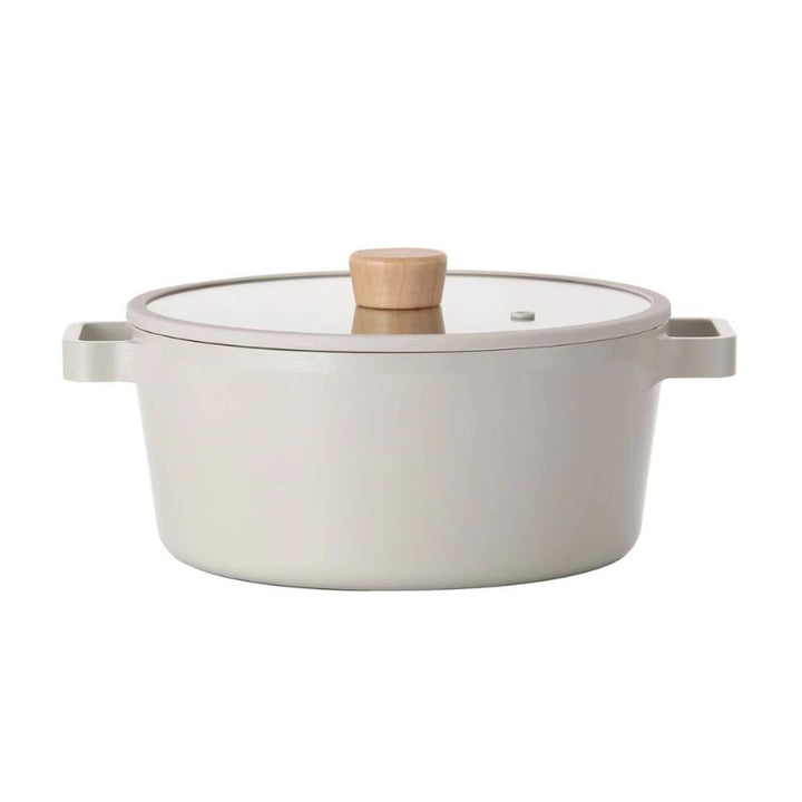 FIKA 4QT Stock Pot with Glass Lid ( 9.4")