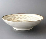 Japanese Mino Ware Deep Serving Bowl - 6.7" Set of 3