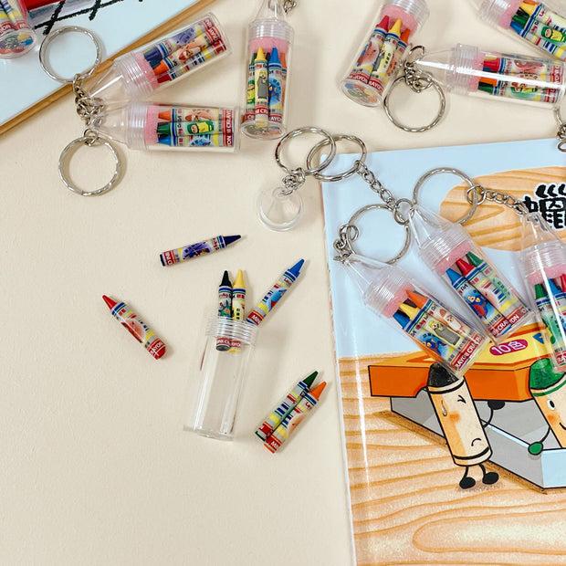 Mini Crayon Keychain