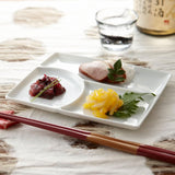 Miyama Minoyaki Japanese Porcelain Divider Plate