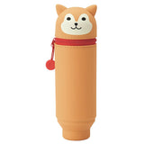 PuniLabo Standing Pencil Case 可愛動物站立伸縮鉛筆盒