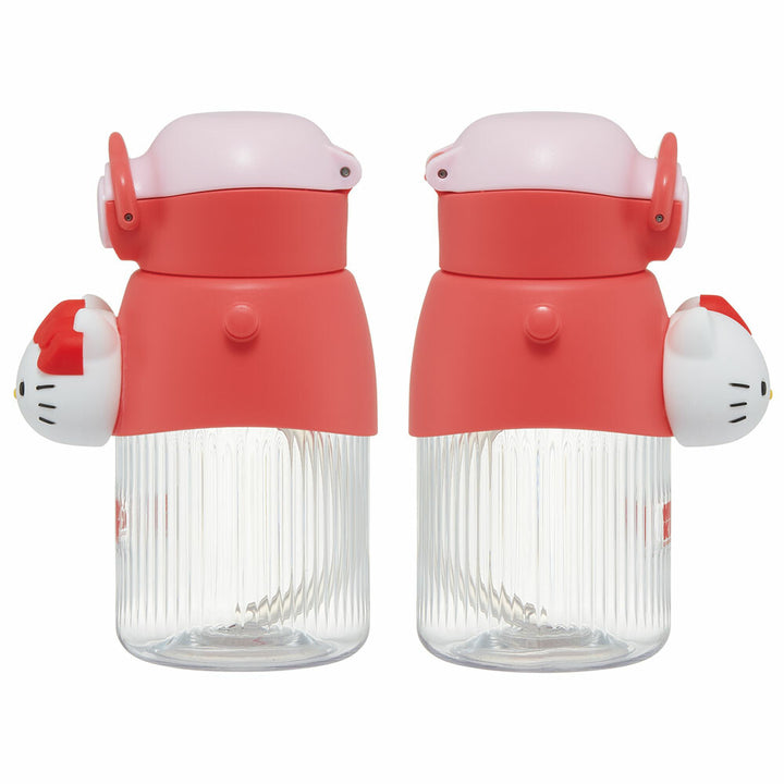 Hello Kitty 立體公仔吸管水壺（附背帶）