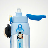 3D Mascot Straw Water Bottle with Carrier - Tsum Tsum Mickey