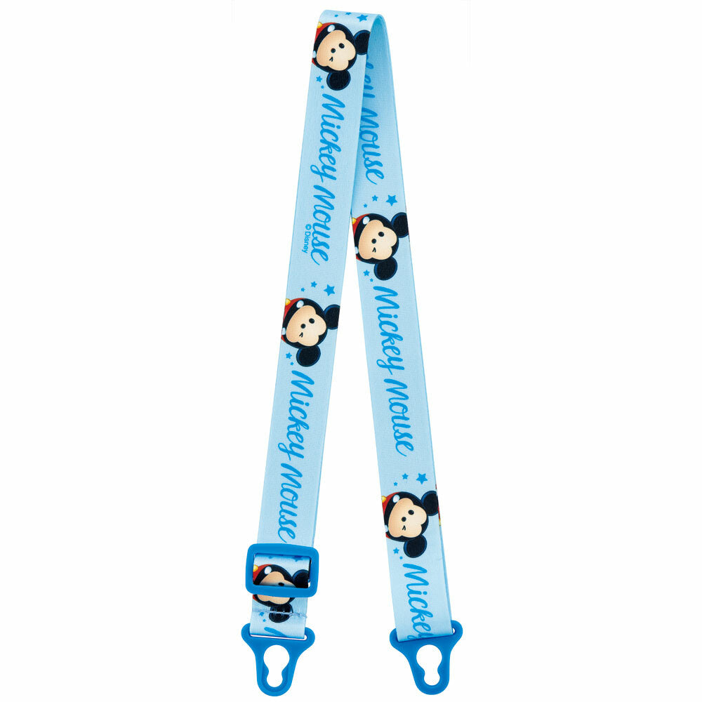 3D Mascot Straw Water Bottle with Carrier - Tsum Tsum Mickey