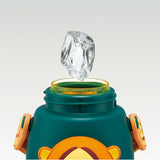 3D Mascot Straw Water Bottle with Carrier - Tsum Tsum Tigger