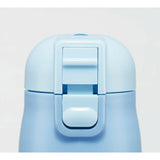 SKATER Stainless Steel Flask Water Bottle with Shoulder Strap - Cinnamoroll Big Ribbon (470mL)