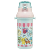 Antibacterial Flask Water Bottle with Carry Strap (480ml) - Pokemon
