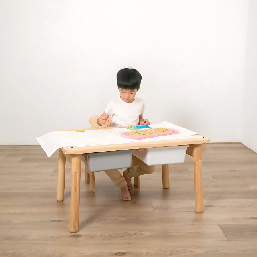 【Grow with Me】Activity Table + Chair Set Fun心趣玩遊戲桌+椅組