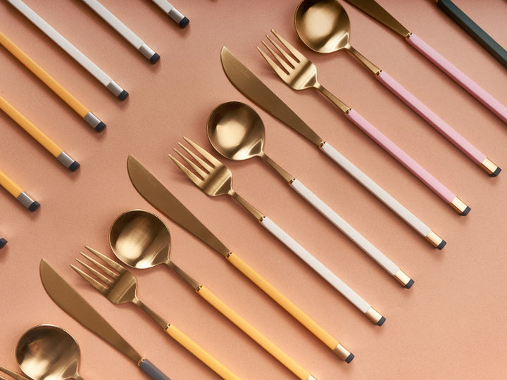 Kara Gold Dinner Knife