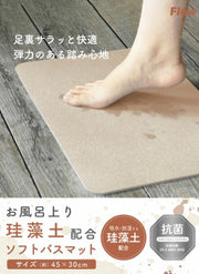 Flow Diatomaceous Earth Soft Bath Mat 抗菌軟珪藻土地墊