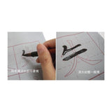 Reusable Water Writing Cloth Calligraphy Stroke Tracing Set