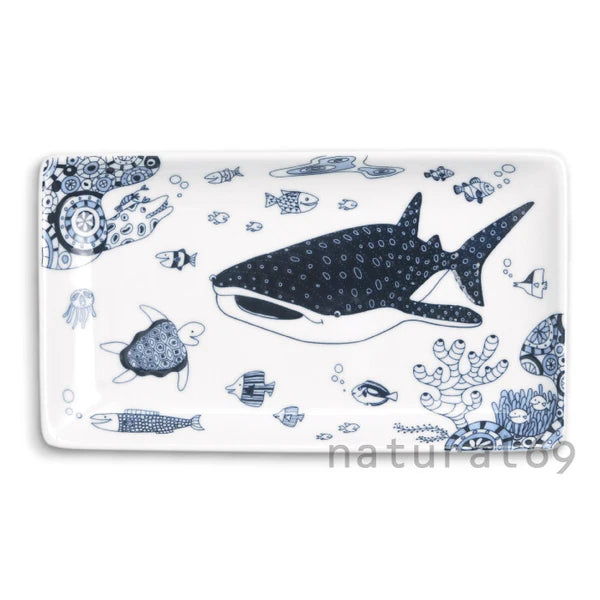 Natural69 Coco Marine Long Square Plate