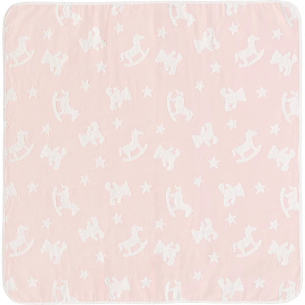 Soft Gauze Multi-Use Baby Blanket – Teddy & Rocking Horse