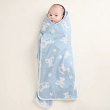 Soft Gauze Multi-Use Baby Blanket – Teddy & Rocking Horse