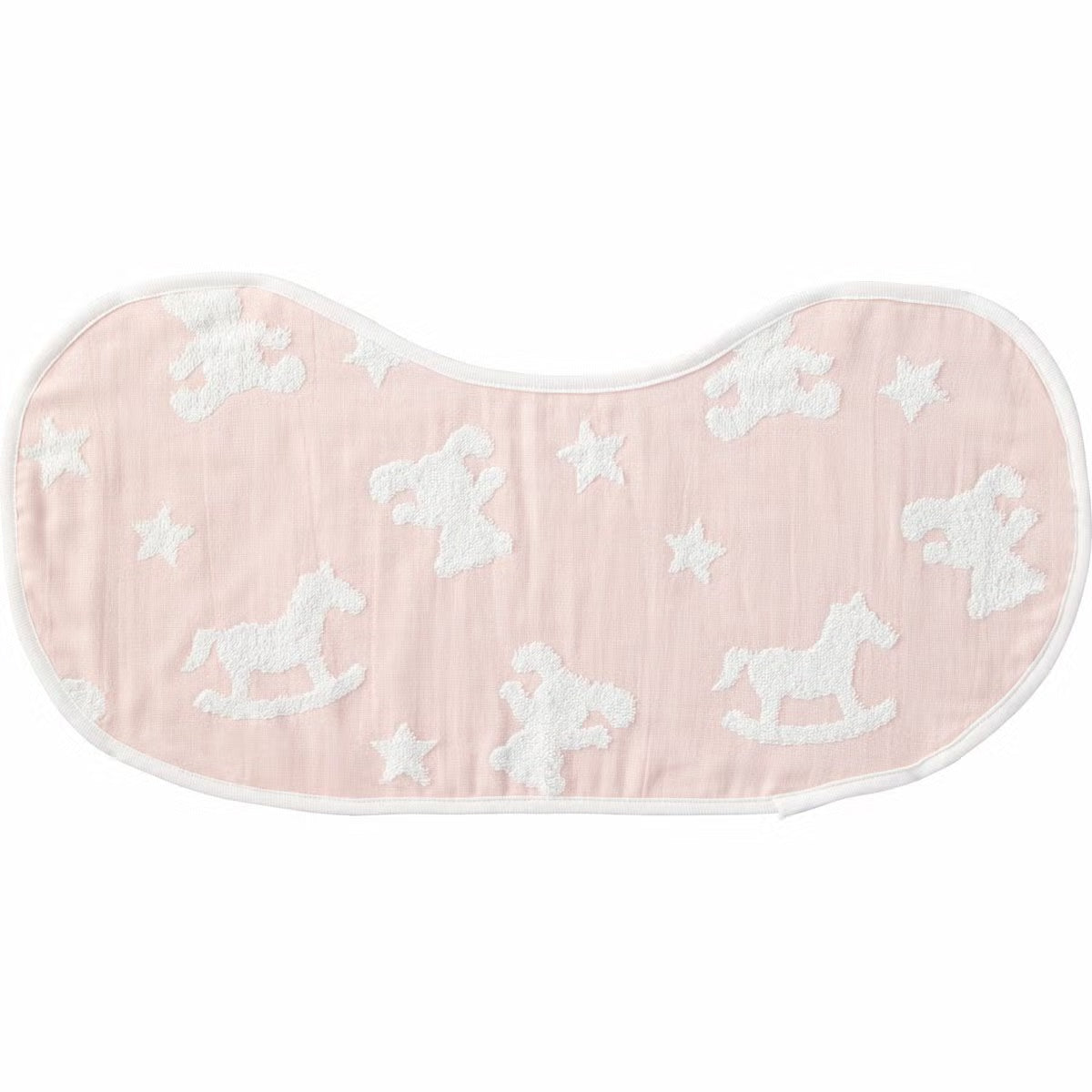 Soft Gauze Multi Bib / Burp Cloth – Teddy & Rocking Horse