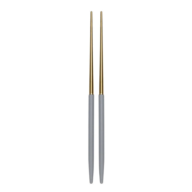 BOGEN Eiffel Gold Spoon & Chopsticks Set