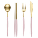 Eiffel Gold 金色餐具組