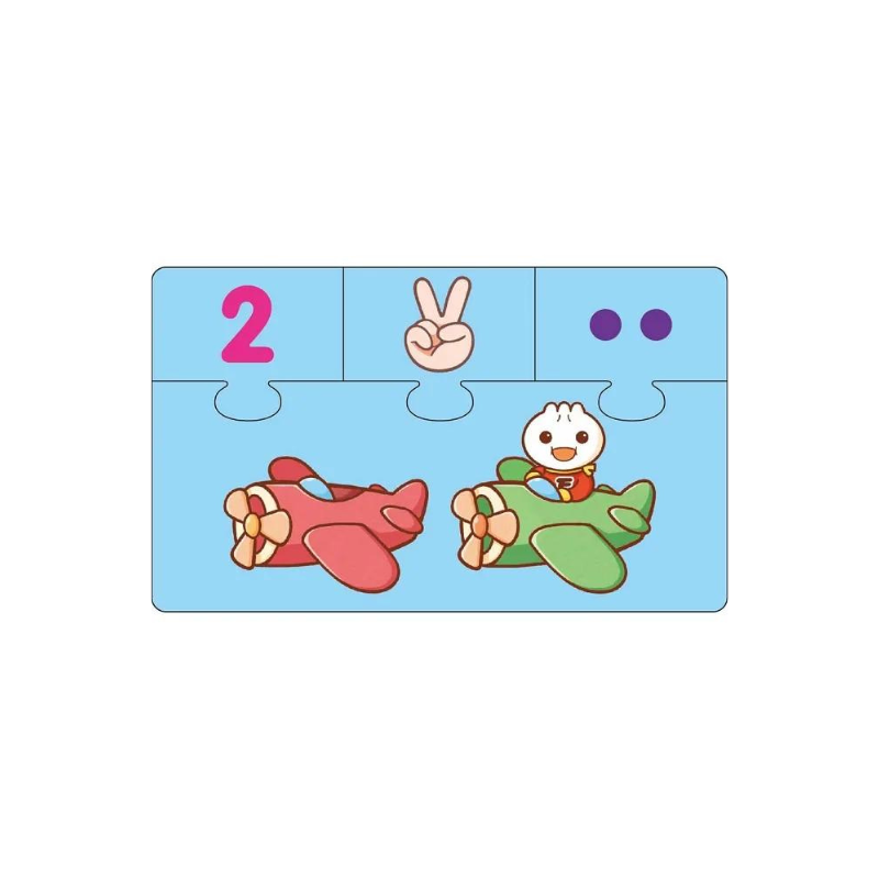 FOOD超人腦力開發圖卡教具-數字遊戲 (點讀版)