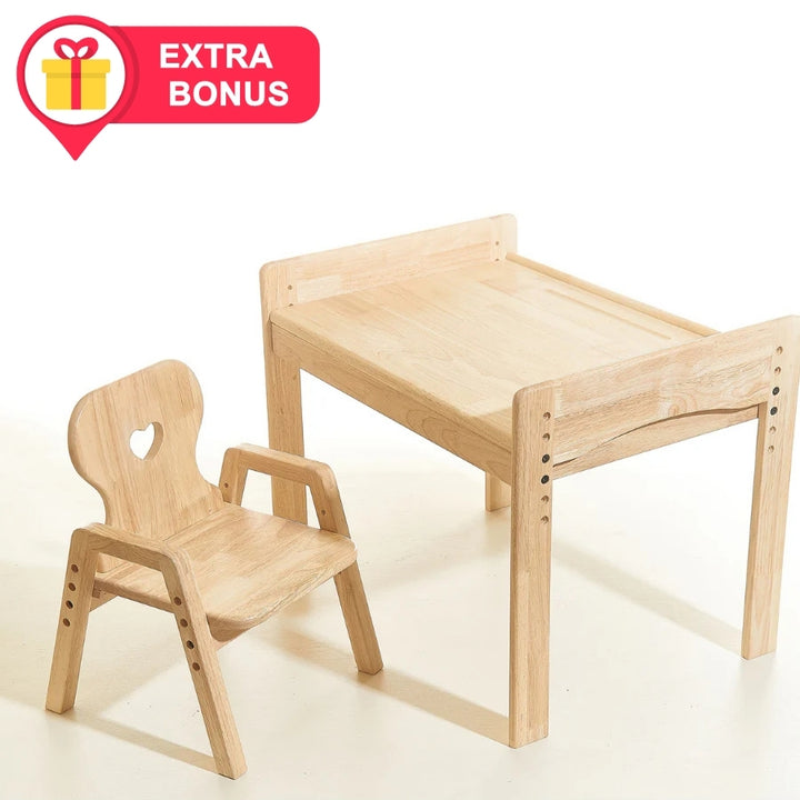 【Grow with Me Desk-Chair Bundle】幼兒成長桌+椅組