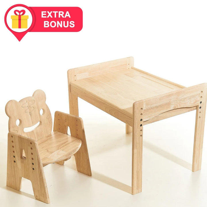 【Grow with Me Desk-Chair Bundle】幼兒成長桌+椅組