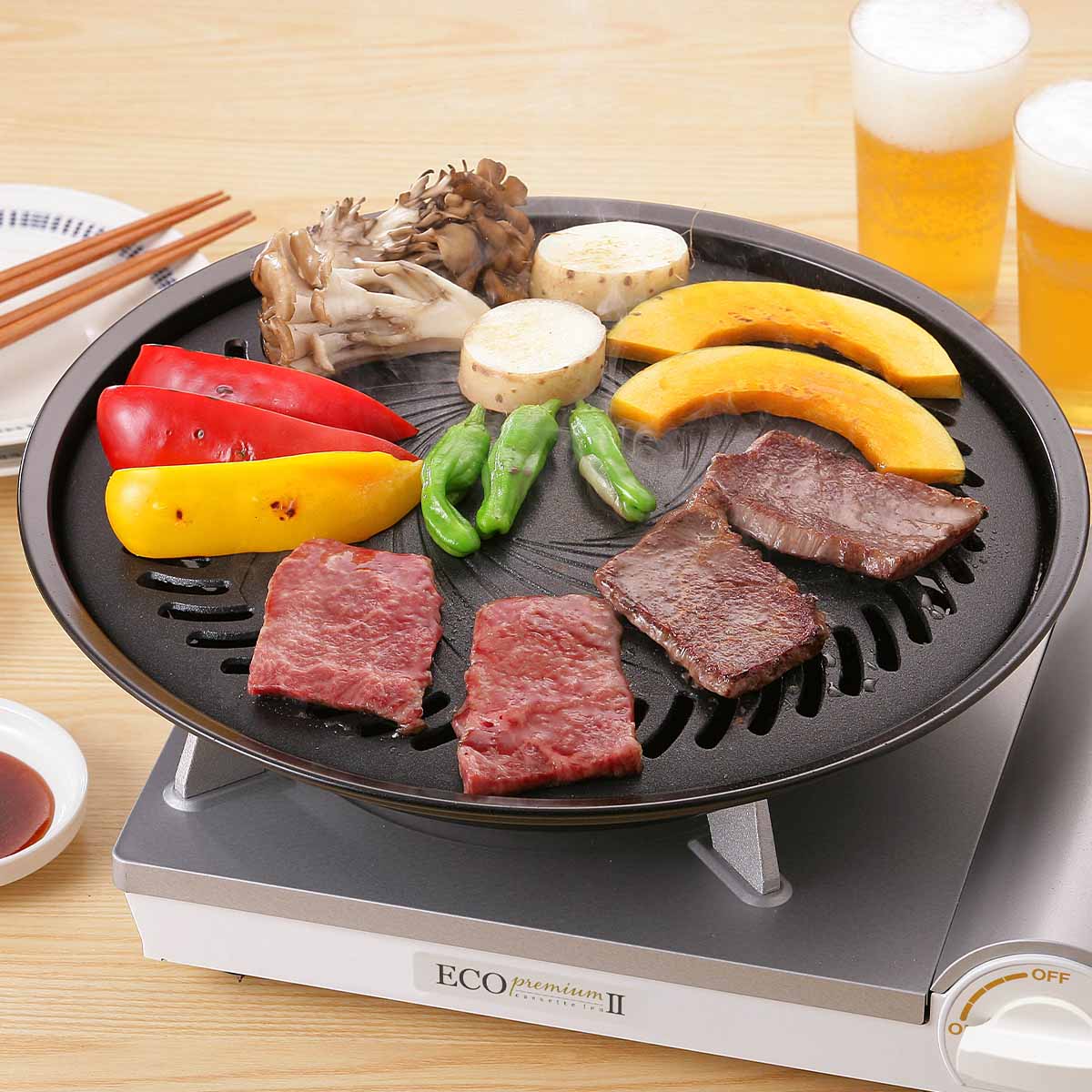 Portable Yakiniku BBQ Griddle Plate