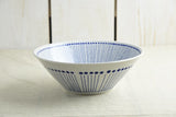 Blue Pattern Ramen Bowl – 8"