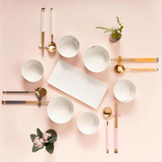BOGEN Kara Gold Spoon & Chopsticks Set