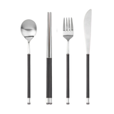 Kara Satin Fusion Dining Set