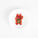 Maneki Neko Small Plate Gift Set