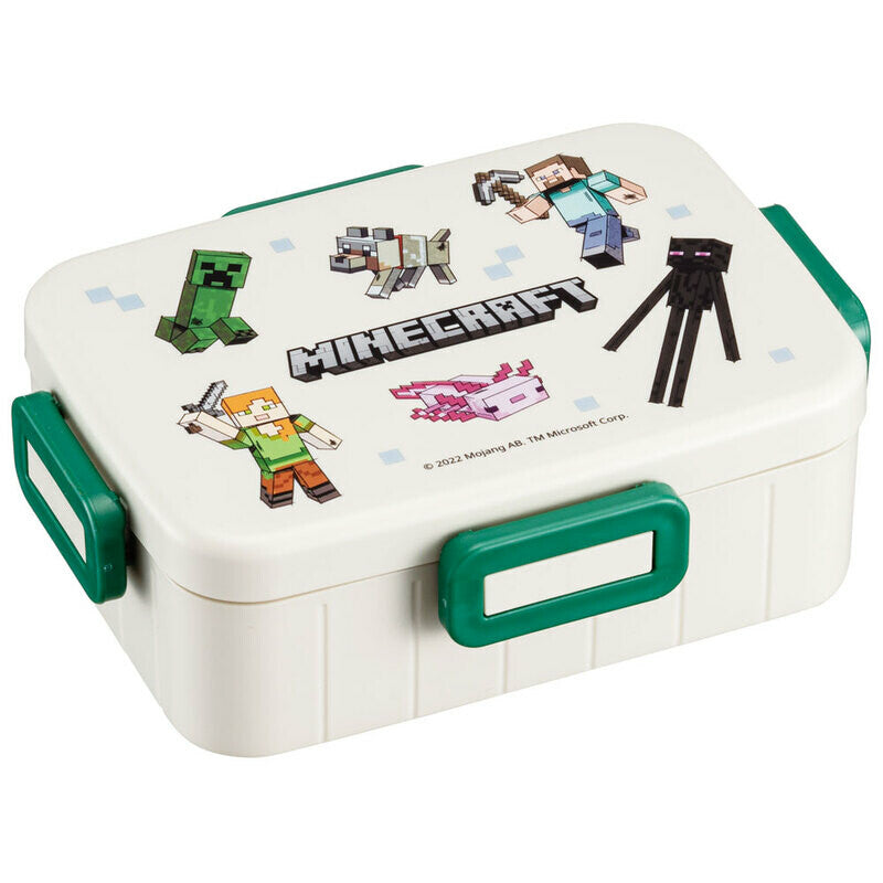 マスターマインド　ランチボックス SKATER Divided Antibacterial Lunch Box - Minecraft (650ml) – Yo